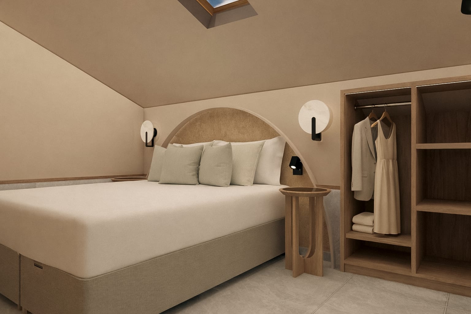 Tiara Holidays - Zeus Kassandra Lagoon - Signature Sky Seaview Lagoon Jetted Pool Loft Suite soba 1